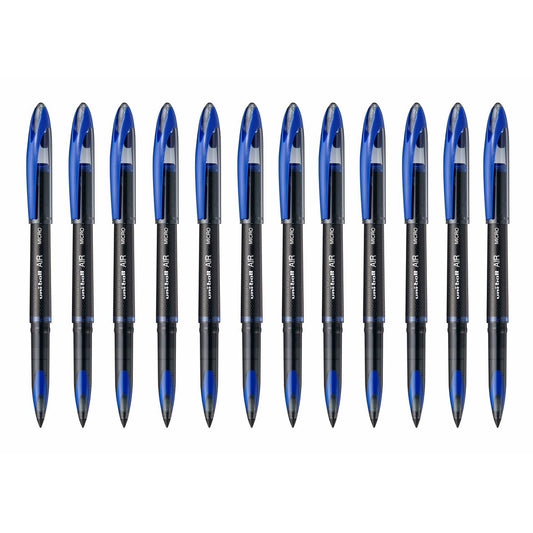 Liquid ink pen Uni-Ball Air Micro UBA-188-M Blue 0,5 mm (12 Pieces)
