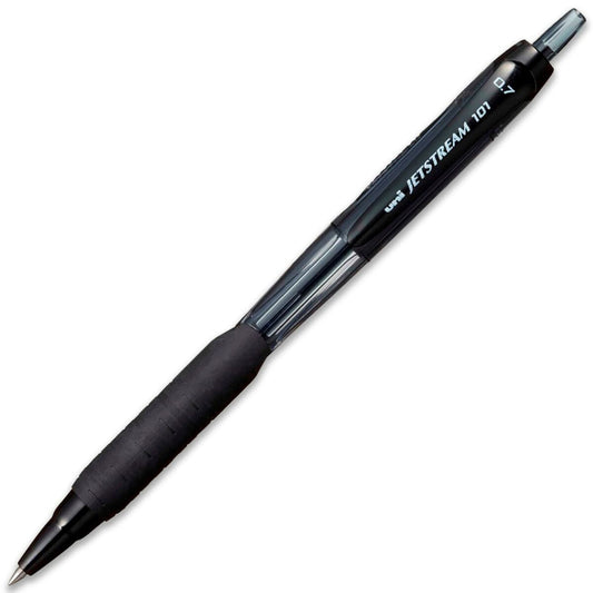 Liquid ink pen Uni-Ball Jetstream SXN-101 0,7 mm Black (12 Units)