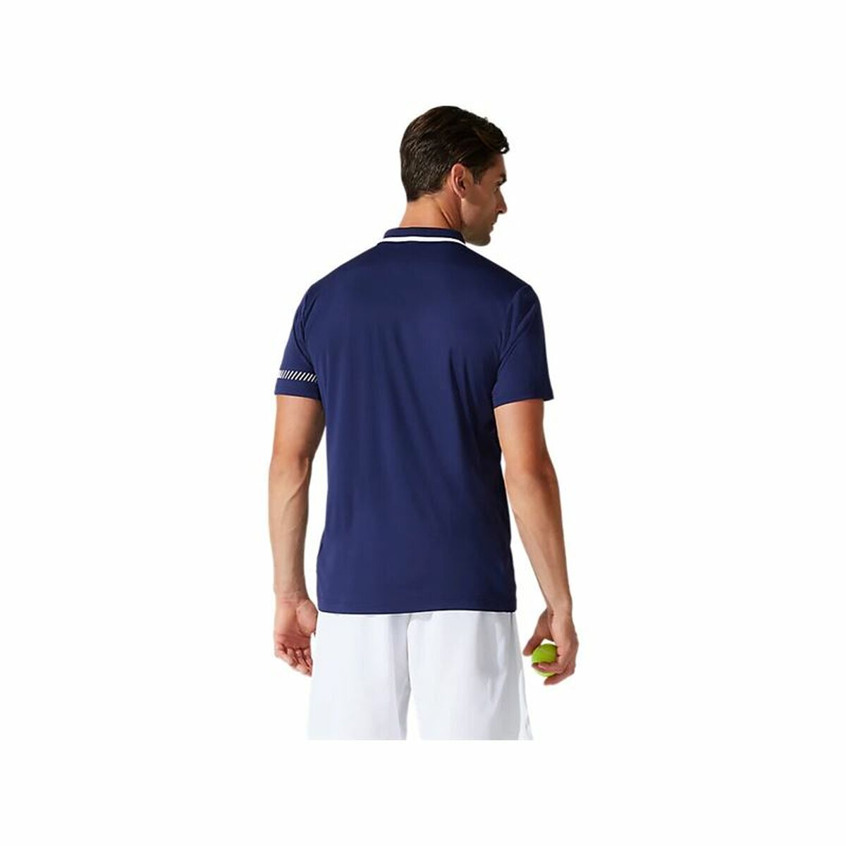 Men’s Short Sleeve Polo Shirt Asics Court Dark blue