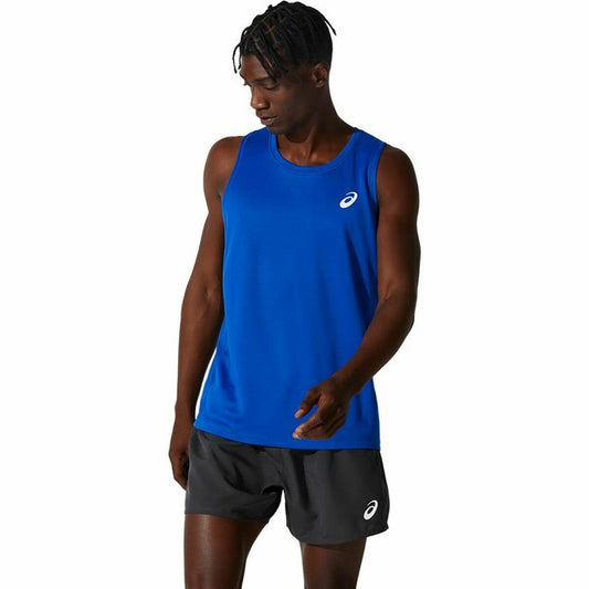 Men's Sleeveless T-shirt Asics Core Singlet Blue