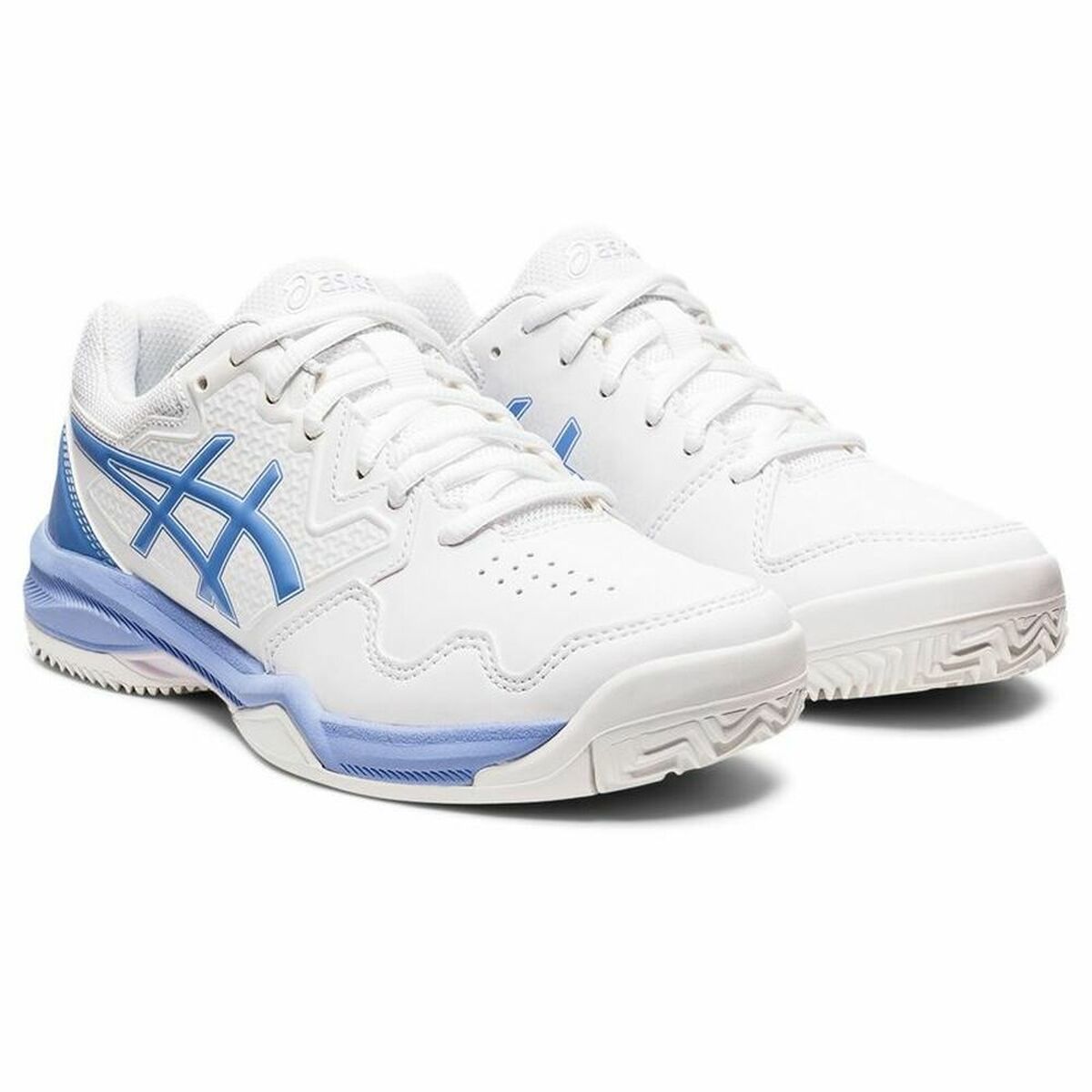 Laufschuhe für Damen Asics Gel-Dedicate 7 Clay Weiß