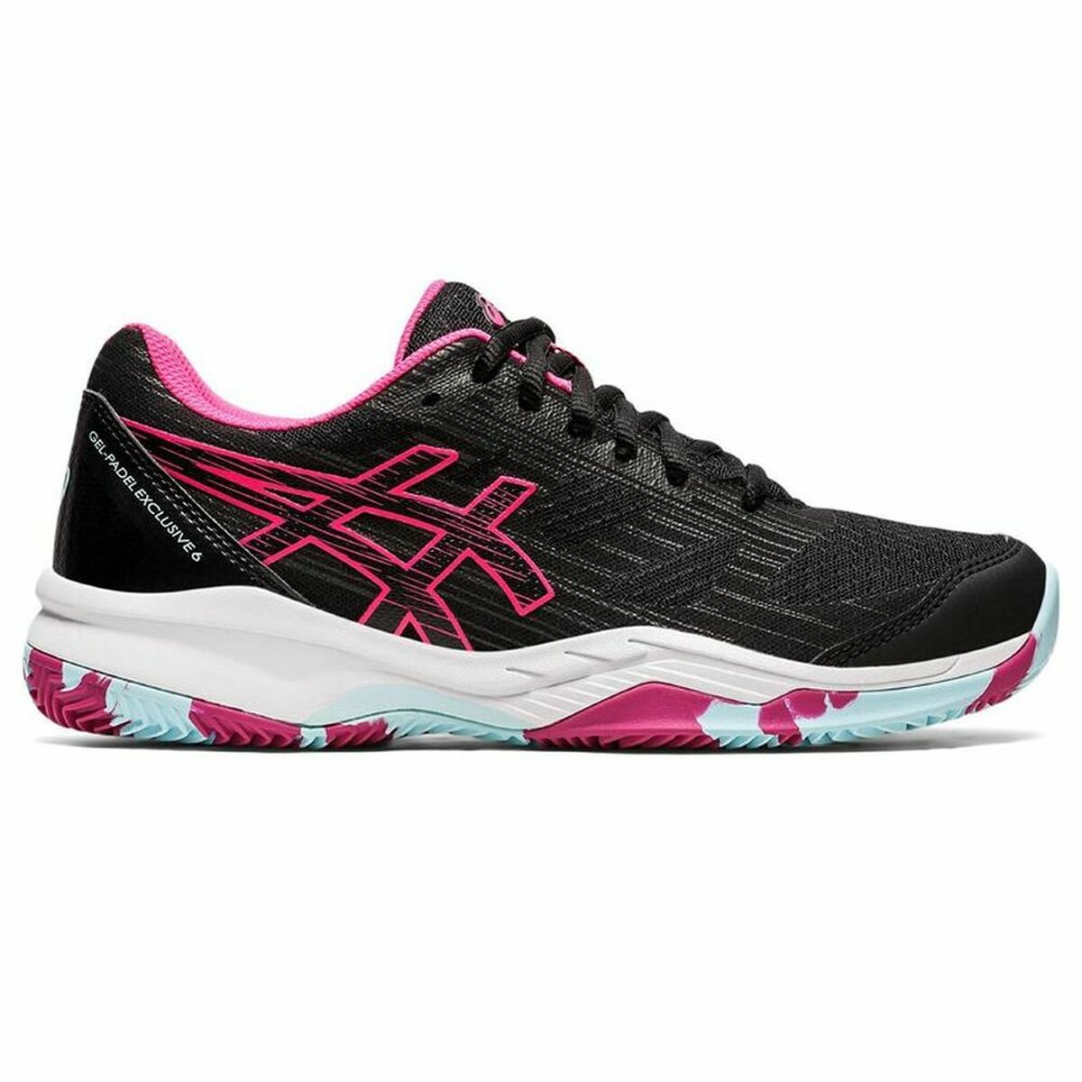 Sports Trainers for Women Asics Exclusive Gel Padel 6 Black Exclusive Gel Padel 6