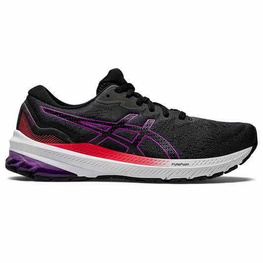 Laufschuhe für Damen Asics GT-1000  Schwarz