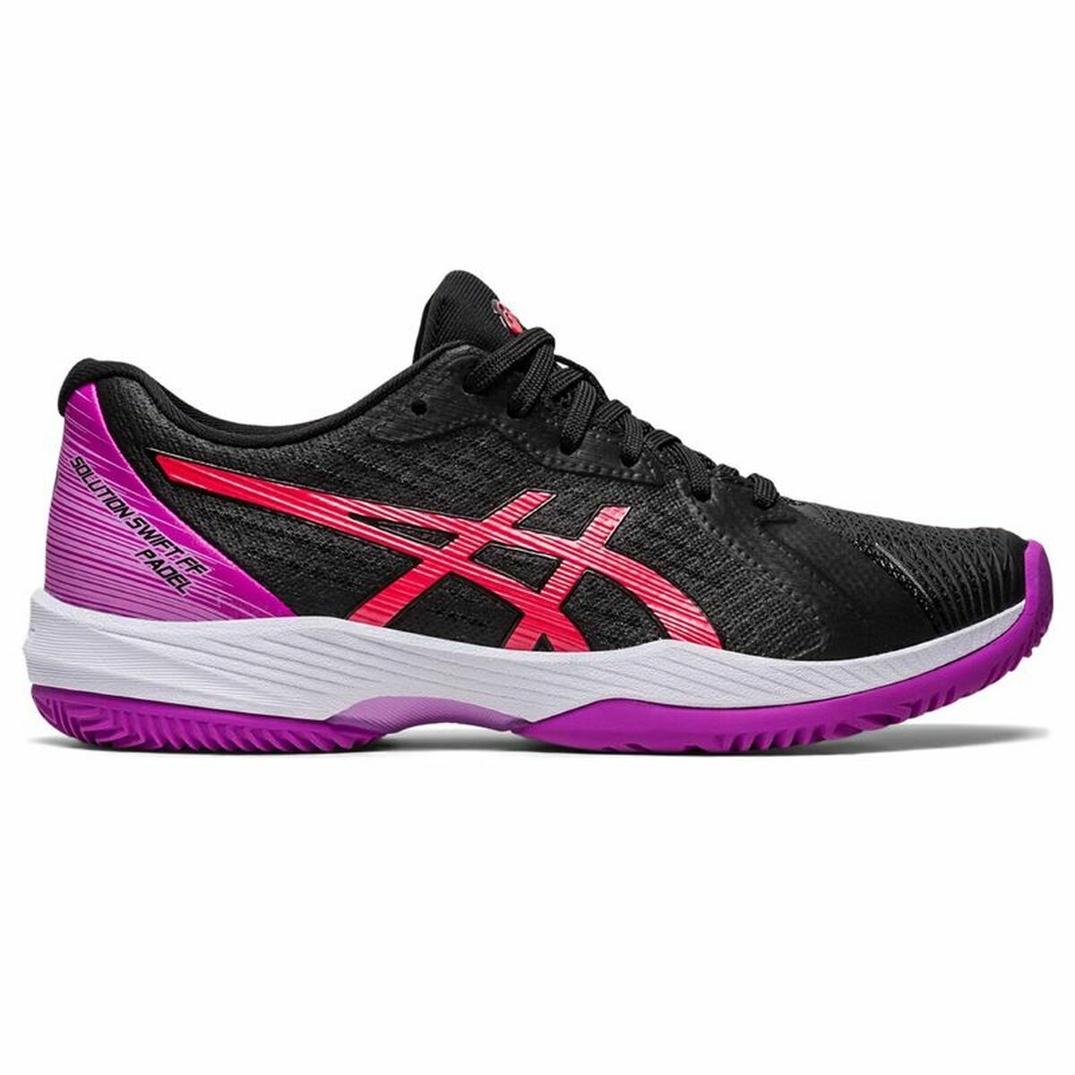 Laufschuhe für Damen Asics Solution Swift FF Schwarz