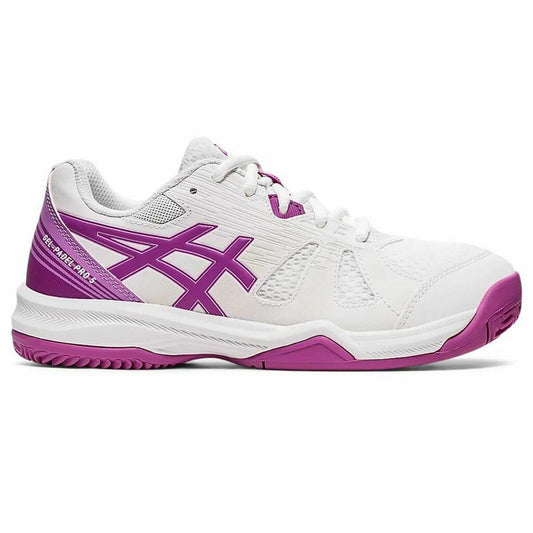 Chaussures de Sport pour Enfants Asics Gel-Padel Pro 5 Rose Blanc