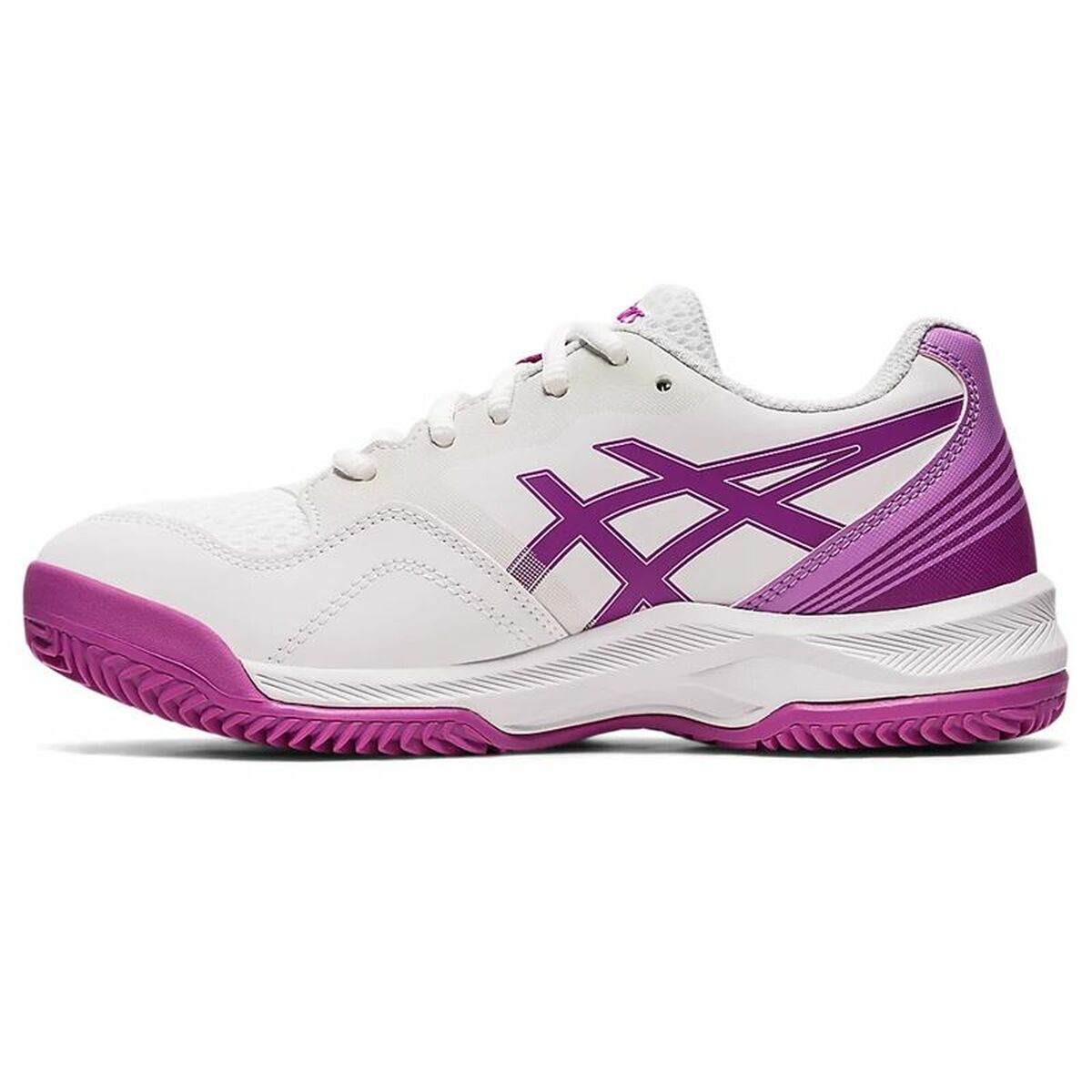 Chaussures de Sport pour Enfants Asics Gel-Padel Pro 5 Rose Blanc