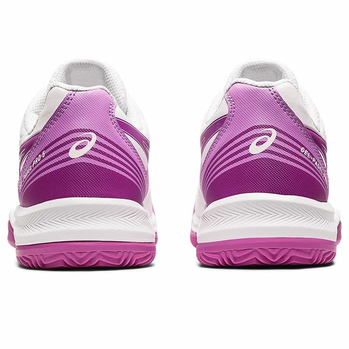 Chaussures de Sport pour Enfants Asics Gel-Padel Pro 5 Rose Blanc