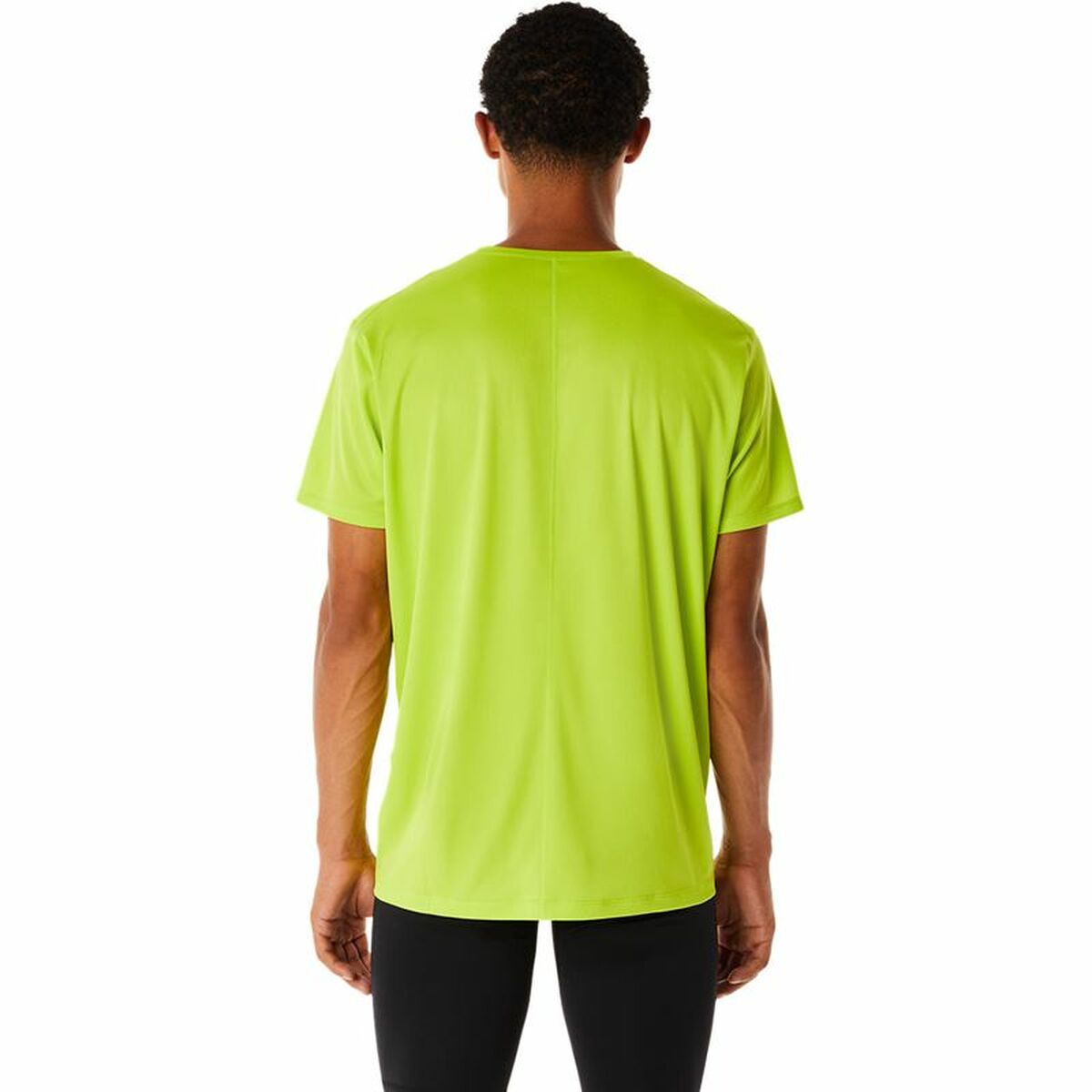 Herren Kurzarm-T-Shirt Asics Core Gelb