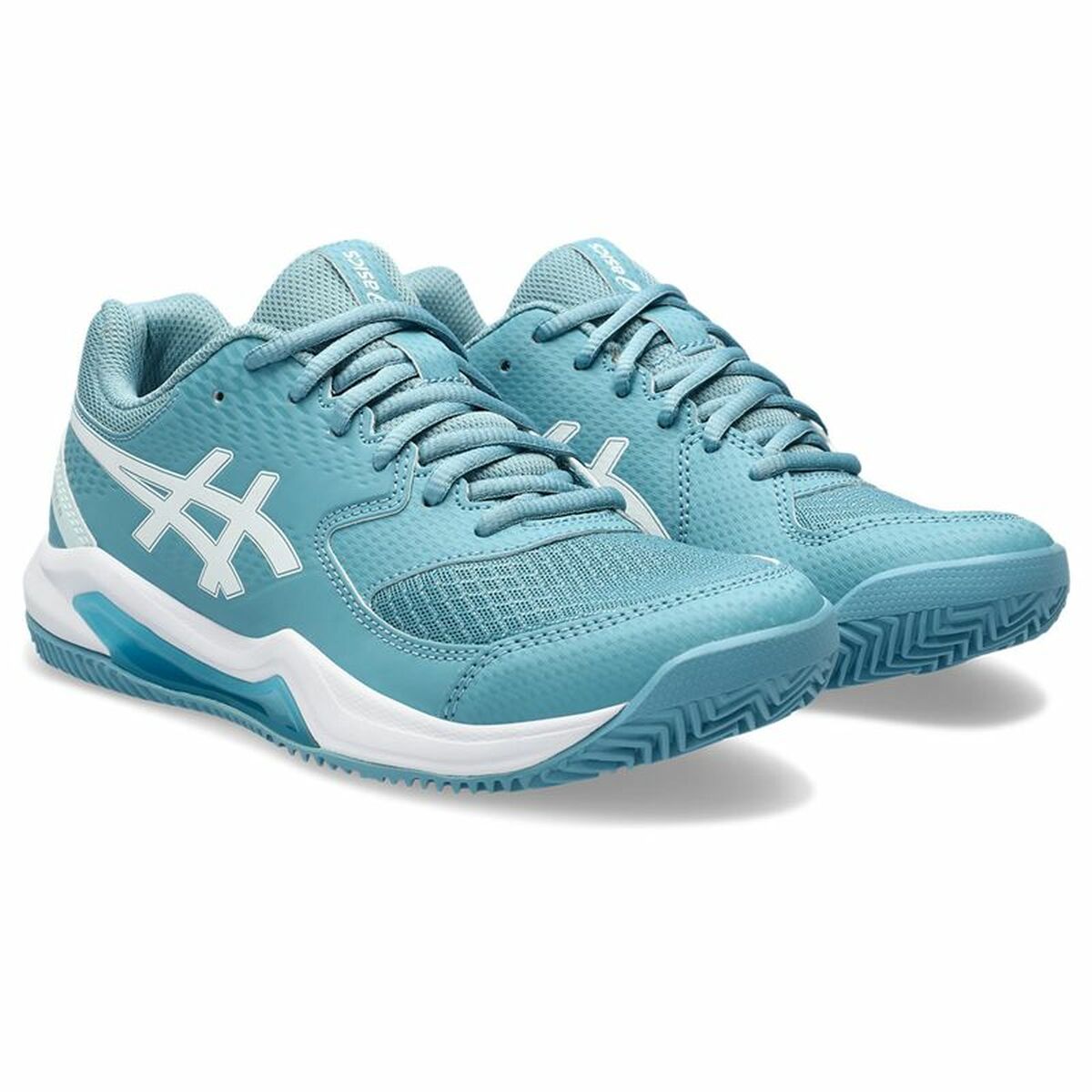 Women's Tennis Shoes Asics Gel-Dedicate 8 Clay Light Blue