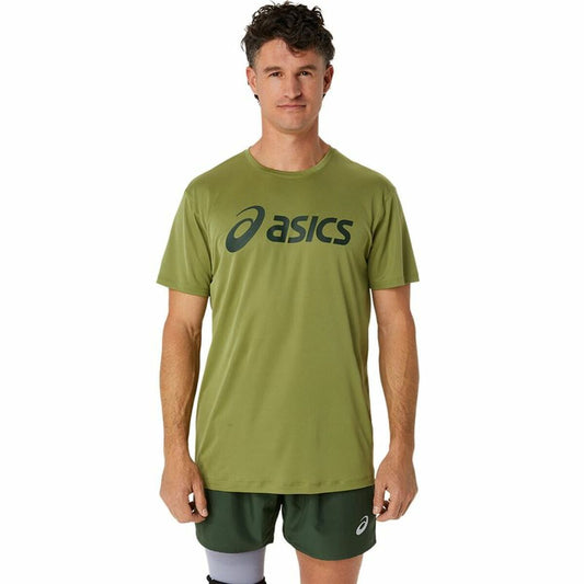 Men’s Short Sleeve T-Shirt Asics Core Top  Military green