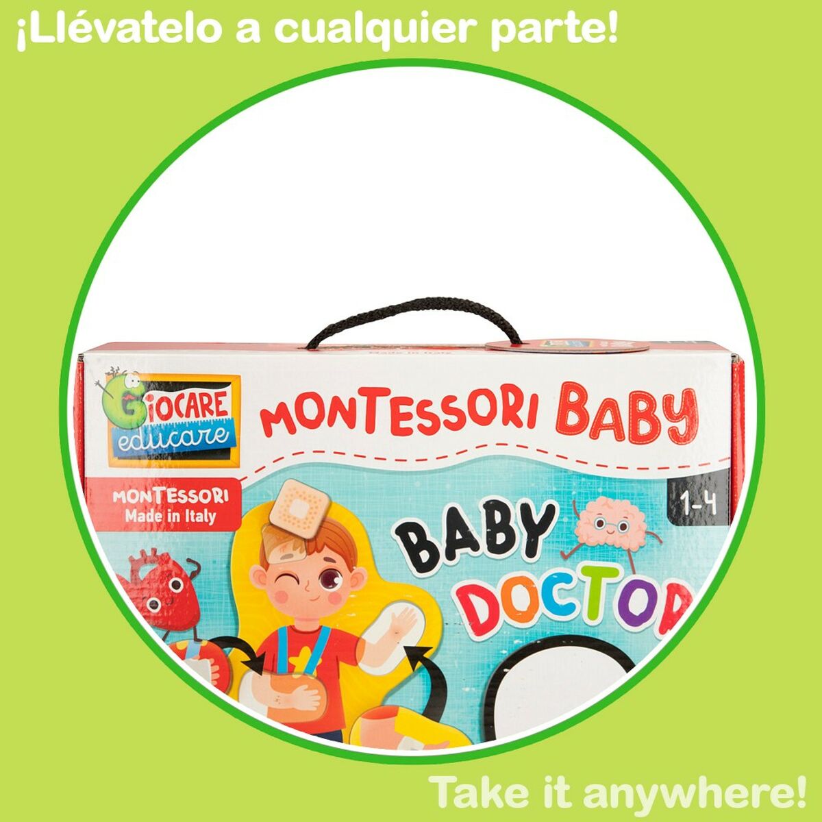 Educational Game Lisciani Baby Doctor 22,5 x 0,5 x 47,5 cm (6 Units)