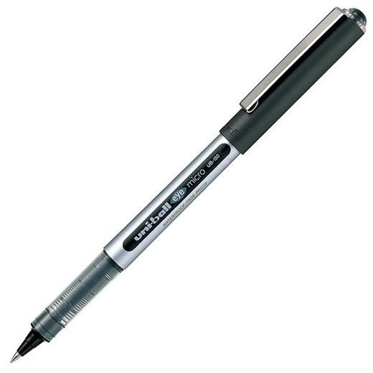 Liquid ink pen Uni-Ball Eye Micro UB-150 Black 0,5 mm (12 Pieces)