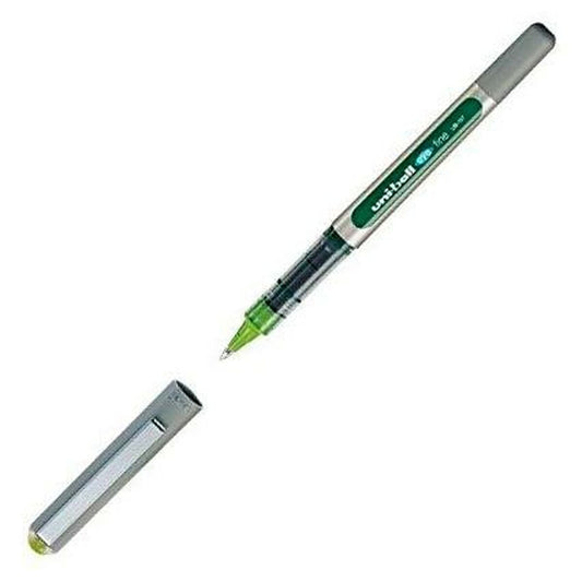 Liquid ink pen Uni-Ball Rollerball Eye Fine UB-157 Light Green 0,7 mm (12 Pieces)
