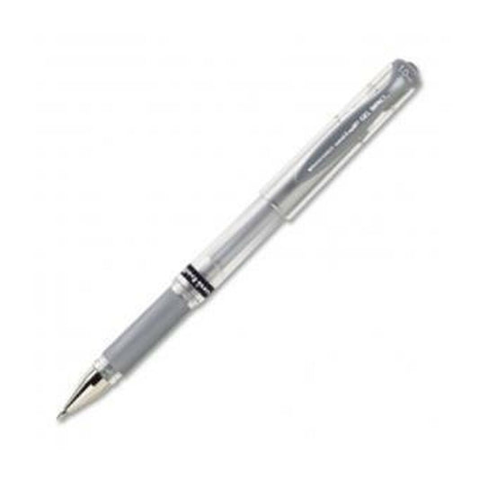 Liquid ink pen Uni-Ball Signo Broad UM-153 W Silver 0,6 mm (12 Pieces)