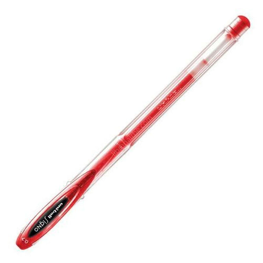 stylo à encre liquide Uni-Ball Rollerball Signo Angelic Colour UM-120AC Rouge 0,45 mm (12 Pièces)