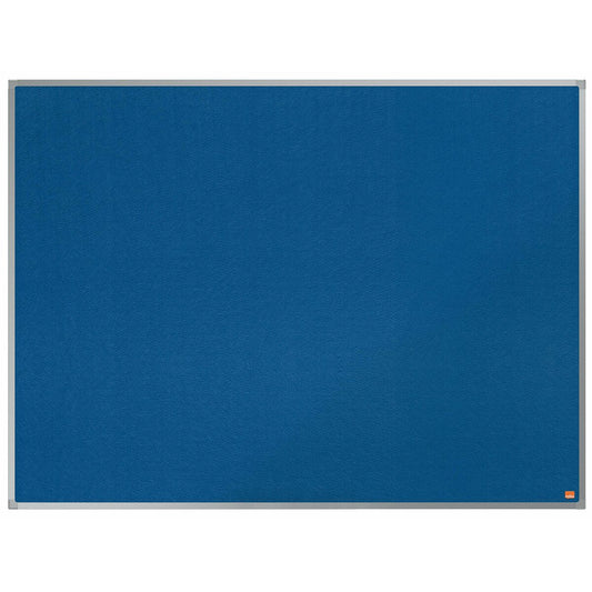 Anschlagbrett Nobo Essence Blau Filz Aluminium 120 x 90 cm