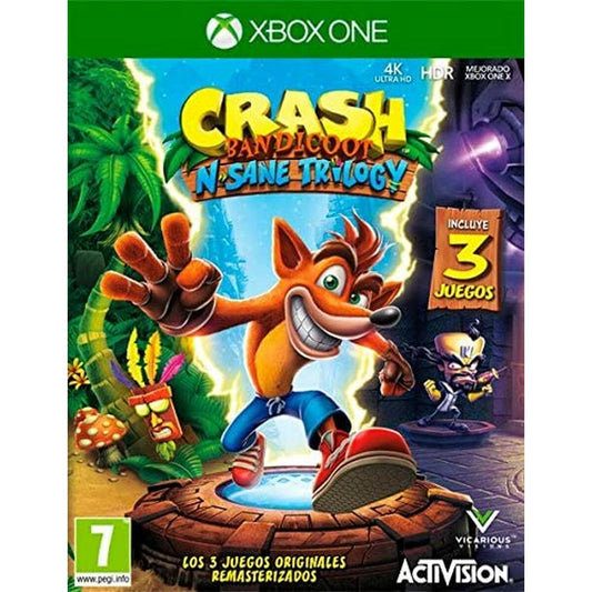 Videospiel Xbox One Activision Crash Bandicoot N. Sane Trilogy
