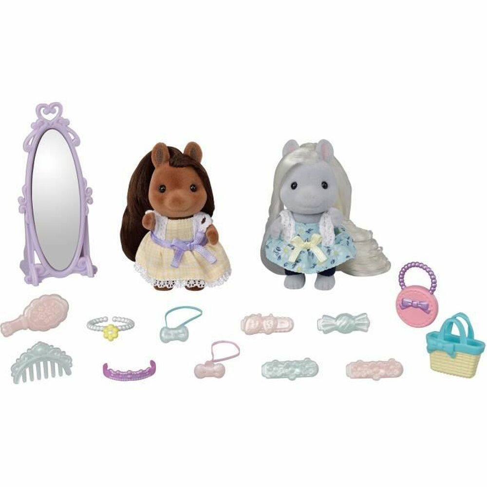 Set of Dolls Sylvanian Families The Pony Friends