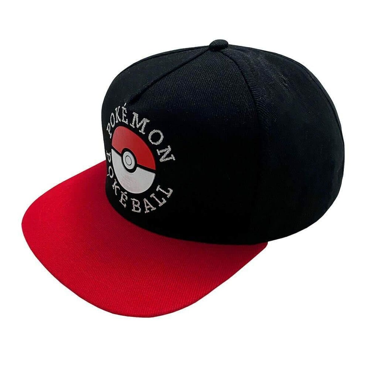Unisex-Hut Pokémon Trainer 58 cm Schwarz Rot Einheitsgröße