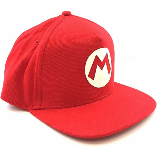 Unisex-Hut Super Mario Badge 58 cm Rot Einheitsgröße