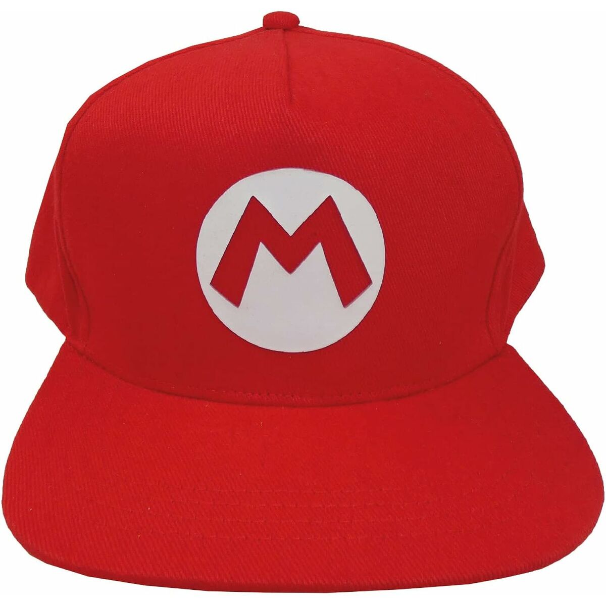 Unisex-Hut Super Mario Badge 58 cm Rot Einheitsgröße