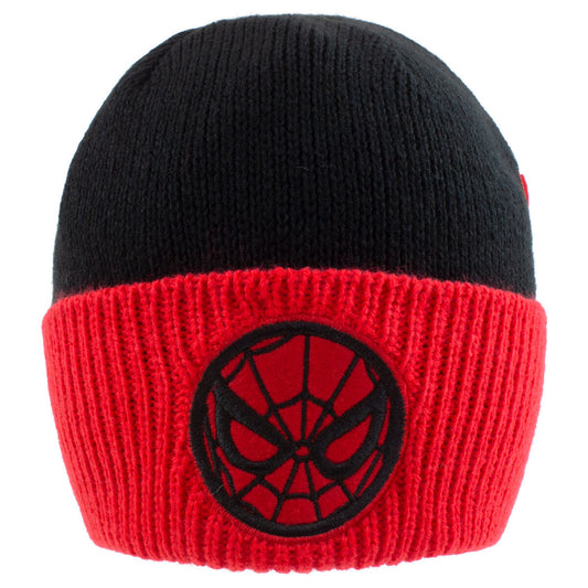 Chapeau Spider-Man Emblem Noir