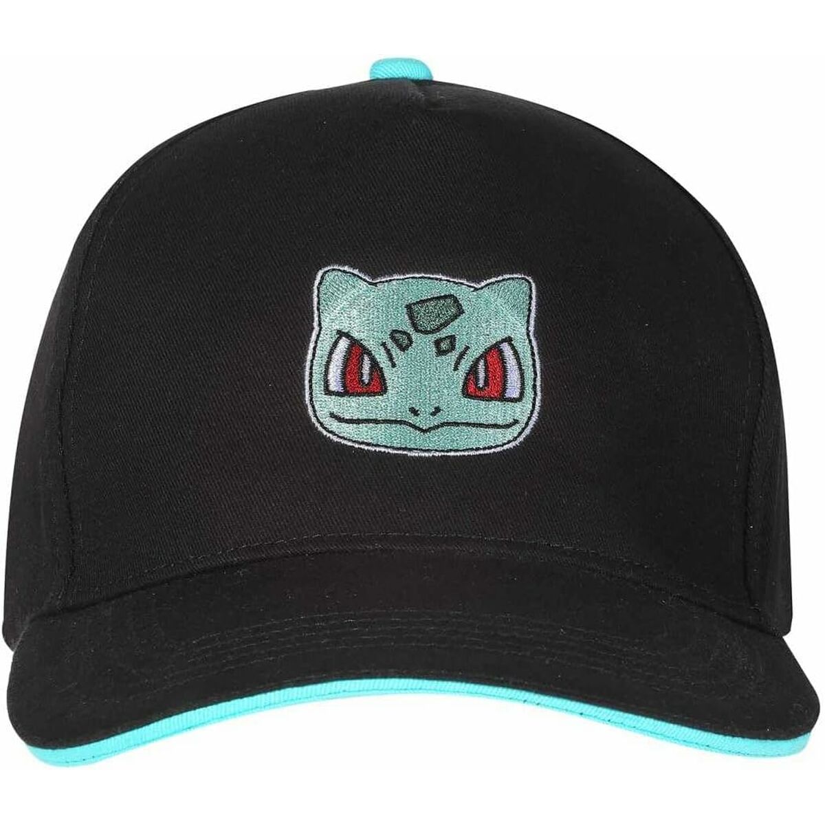 Unisex hat Pokémon Bulbasaur Badge 58 cm Black One size