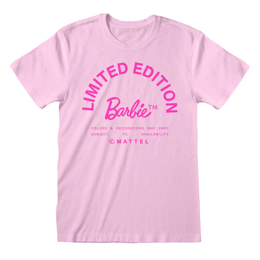 Kurzarm-T-Shirt Barbie Limited Edition Hellrosa Unisex