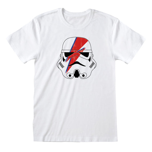 Unisex Short Sleeve T-Shirt Star Wars Ziggy Stormtrooper White