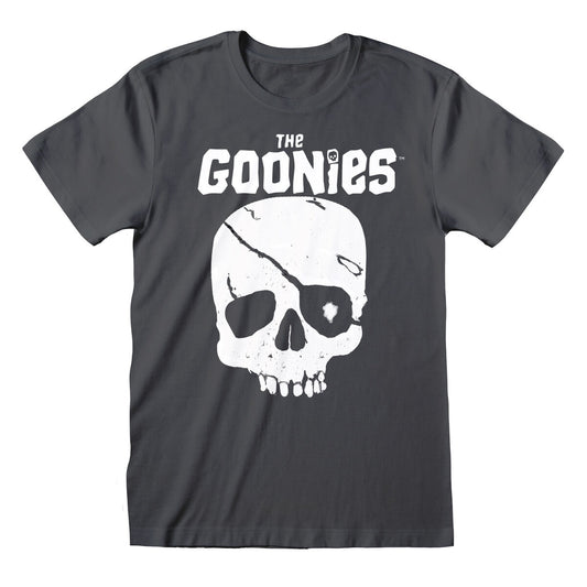 Kurzarm-T-Shirt The Goonies Skull and Logo Graphit
