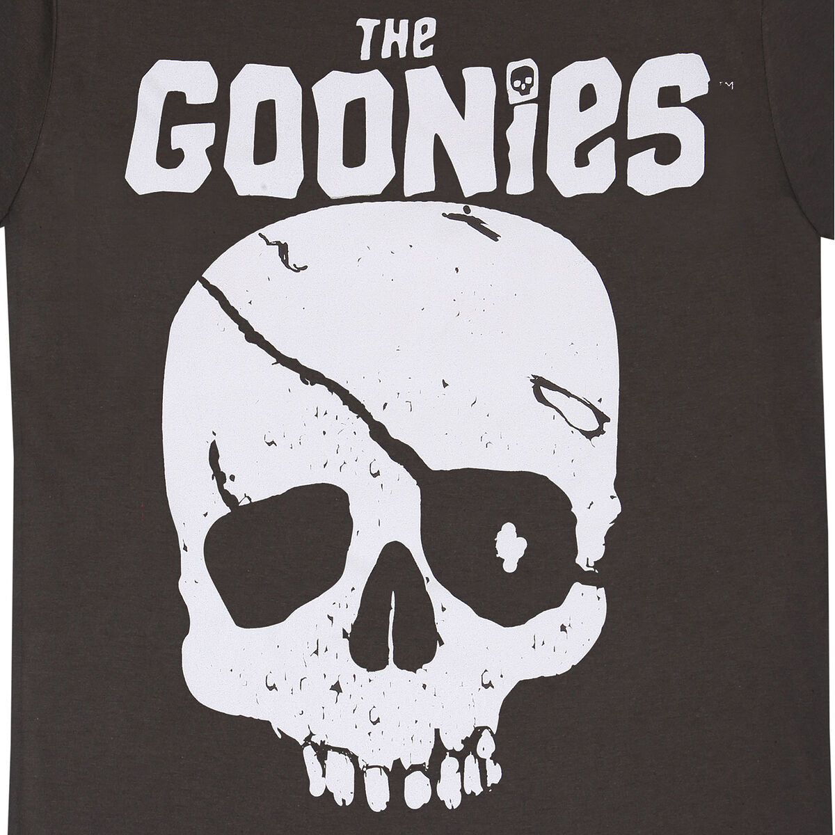 Kurzarm-T-Shirt The Goonies Skull and Logo Graphit