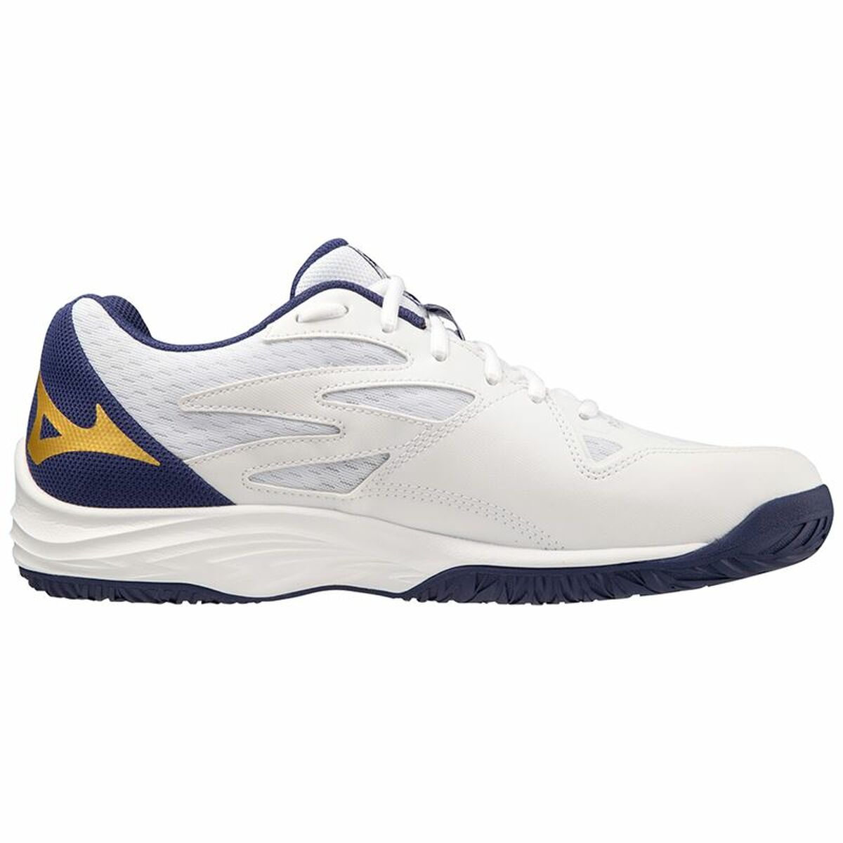 Unisex Casual Trainers Mizuno Thunder Blade Z White Navy Blue