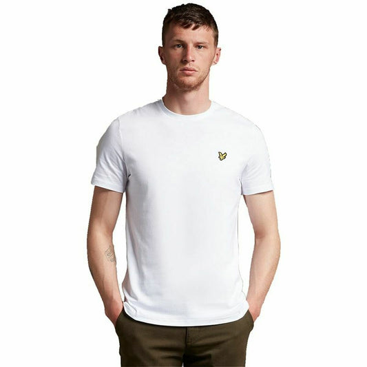 T-shirt à manches courtes homme Lyle & Scott V1-Plain Blanc Homme