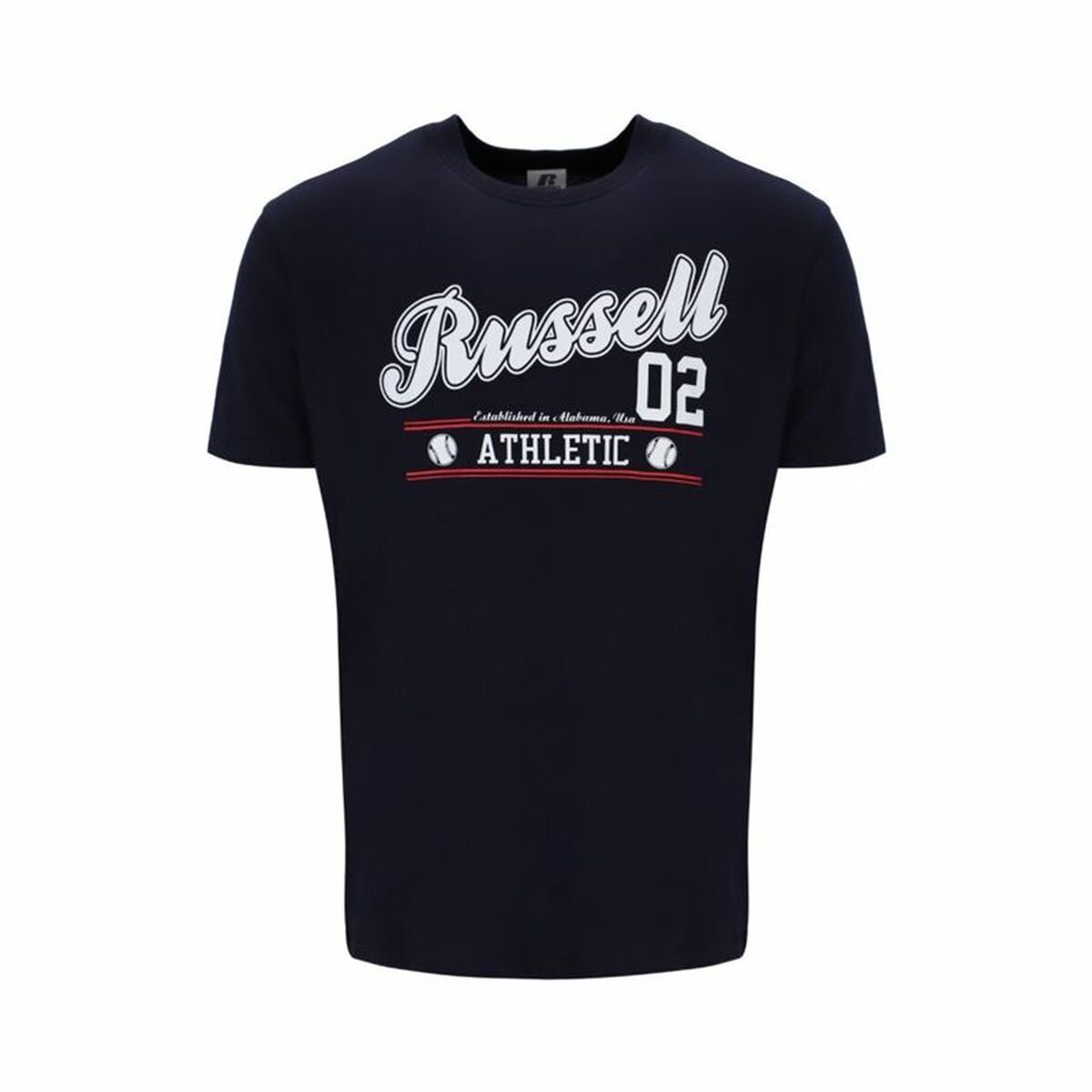 Kurzarm-T-Shirt Russell Athletic Amt A30311 Schwarz Herren