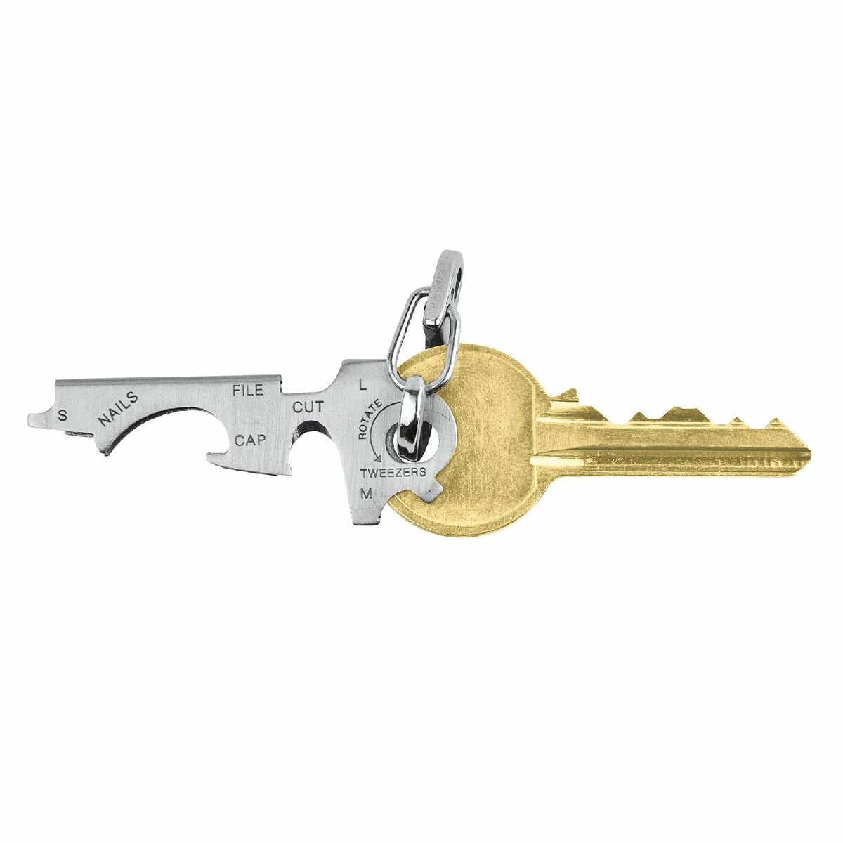 Porte-clés polyvalent True Keytool tu247k 8 Fonctions