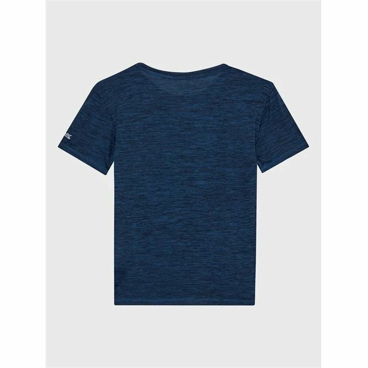 Jungen Kurzarm-T-Shirt Regatta Alvarado VII Bluewingmarl Blau