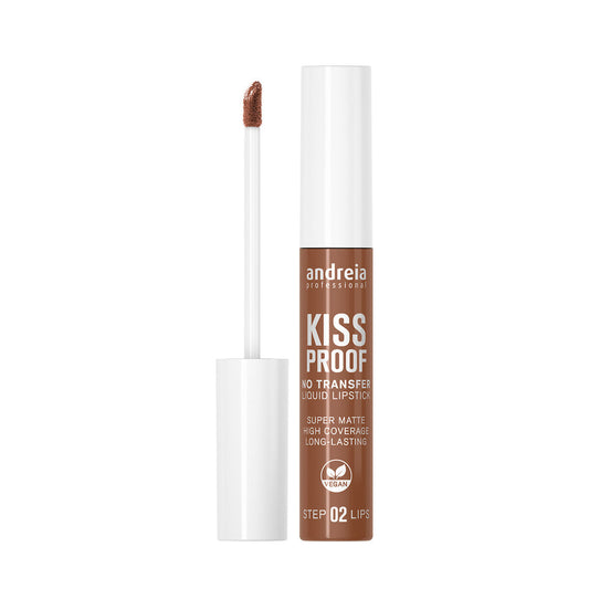 Lipstick Andreia Kiss Proof 8 ml Nº 6 Light Chocolate