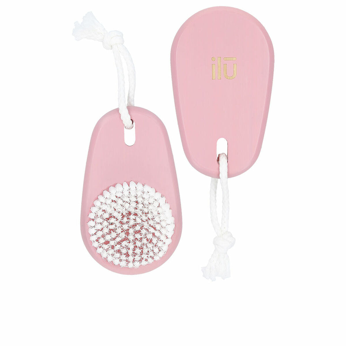 Cleansing and Exfoliating Brush Ilū BambooM! Pink