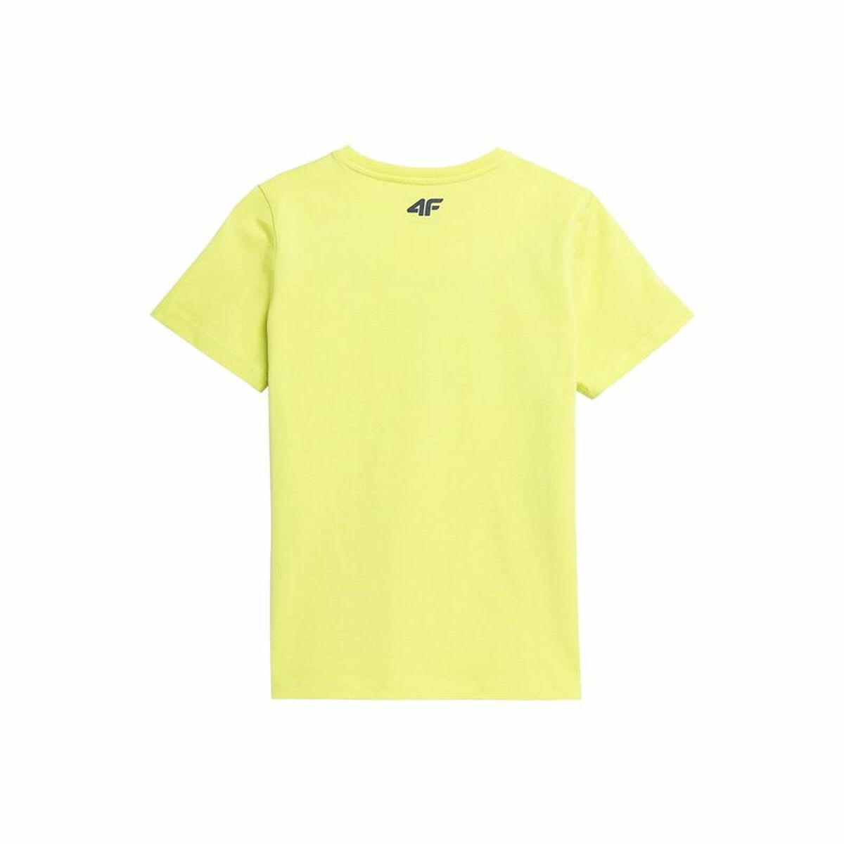 Jungen Kurzarm-T-Shirt 4F JTSM012  Gelb