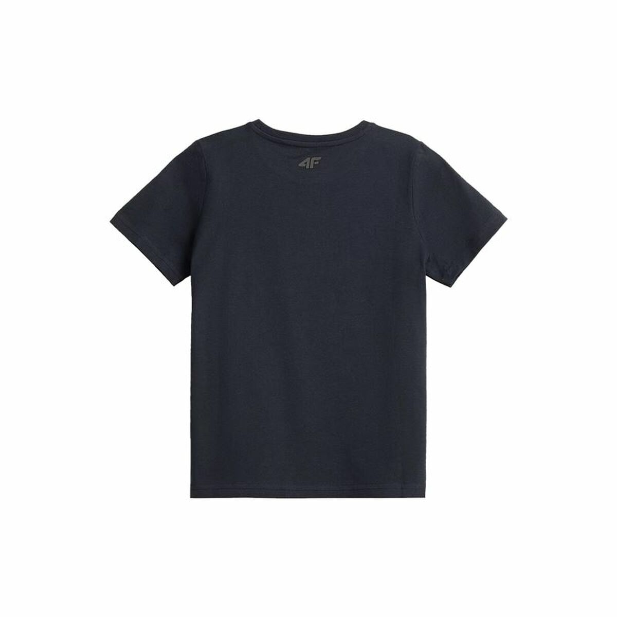 Children’s Short Sleeve T-Shirt 4F JTSM012  Dark blue