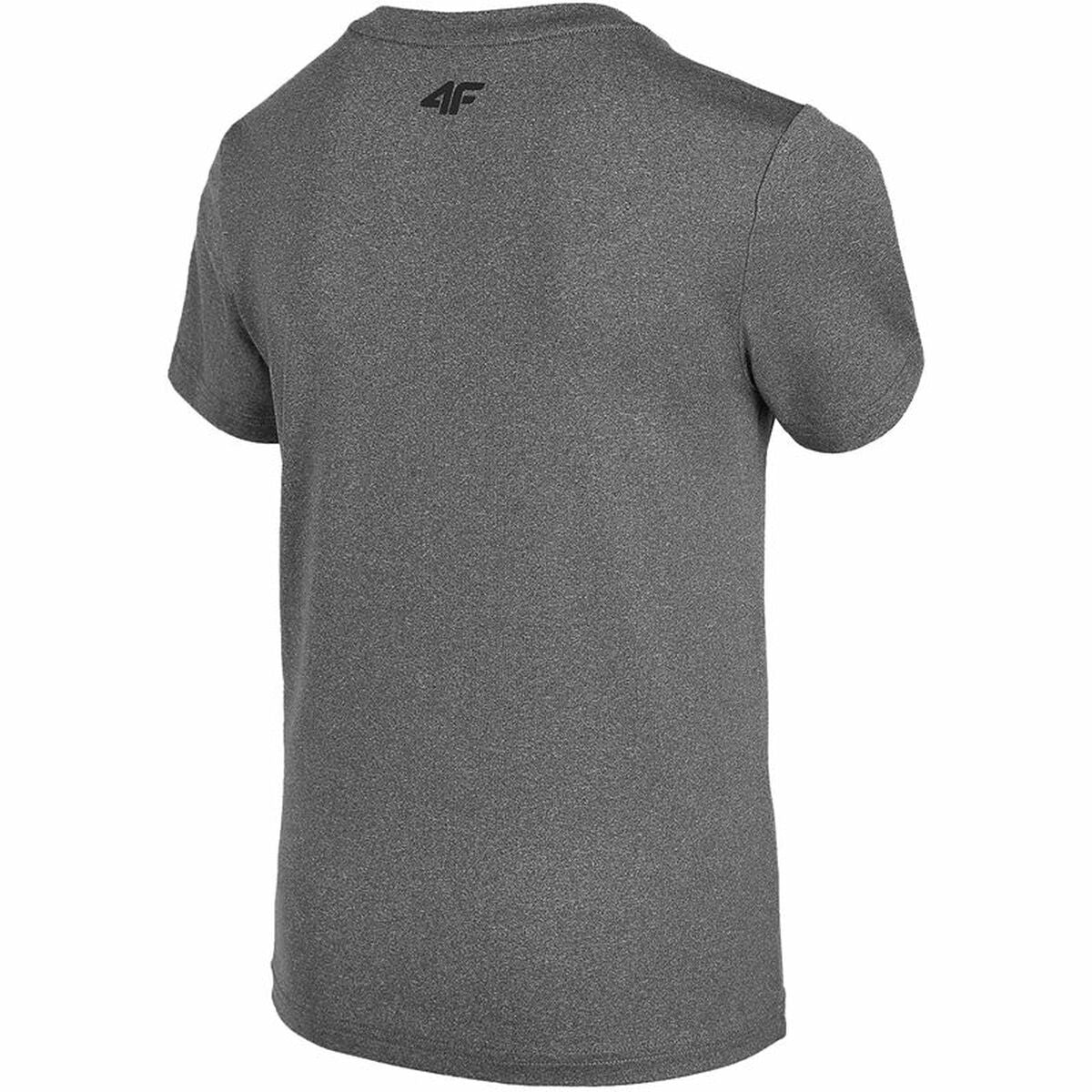 Jungen Kurzarm-T-Shirt 4F JTSMF001  Grau