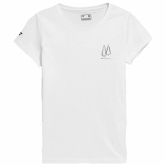 Damen Kurzarm-T-Shirt 4F Regular 