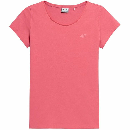Women’s Short Sleeve T-Shirt 4F Regular Plain