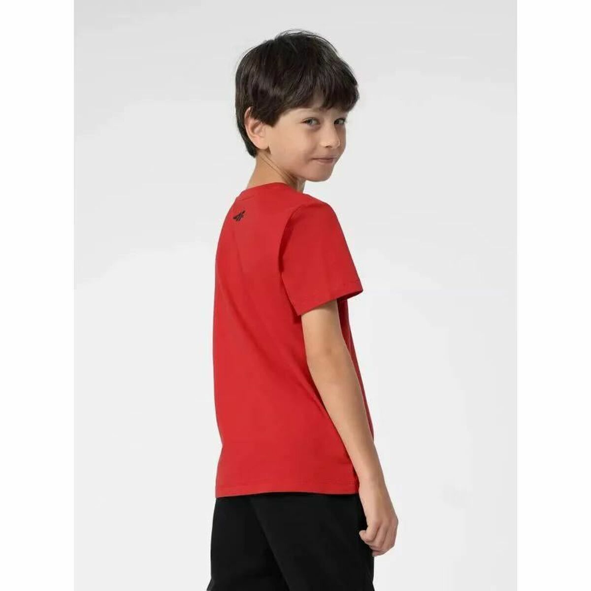 Children’s Short Sleeve T-Shirt 4F M294  Red