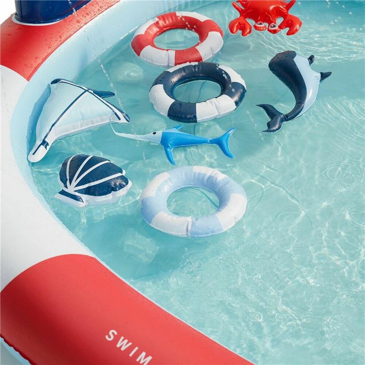 Aufblasbarer Pool Swim Essentials 2020SE305 Blau