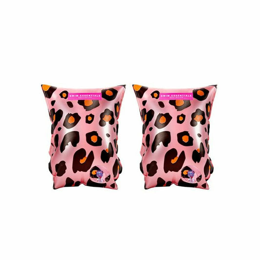 Sleeves Swim Essentials Leopard Pink 2-6 years