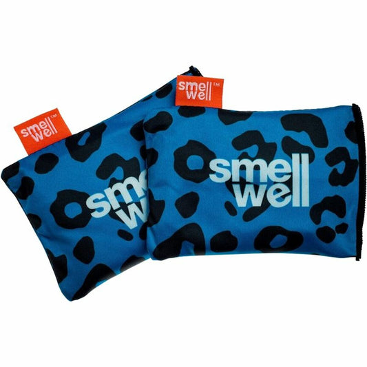 Schuh-Erfrischer Smell Well Active Leopard Blau Bunt
