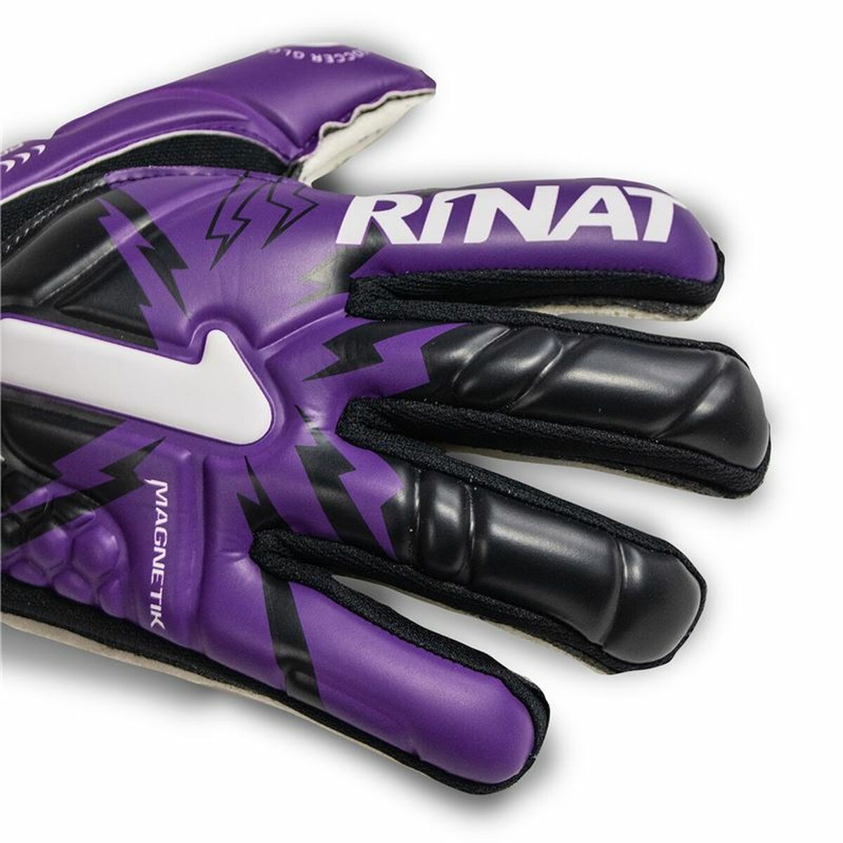 Goalkeeper Gloves Rinat Magnetik Spine Turf Purple