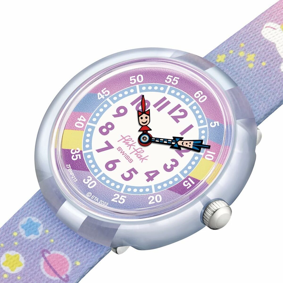 Infant's Watch Flik Flak CUDDLY UNICORN