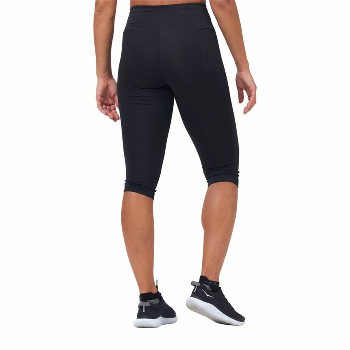 Women's Cropped Sports Pants Odlo 3/4 Essential Black